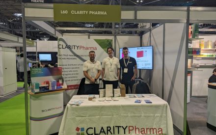 Clarity Pharma’s stand at The Pharmacy Show 2023